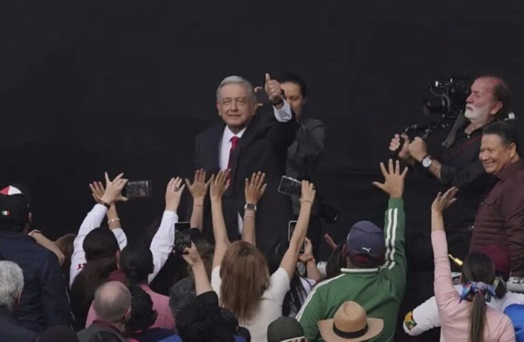 México: Presidente celebra gran concentración rumbo al 2024