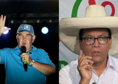 con el 99,5 por ciento escrutado, 15.000 votos separan a Roberto Sánchez de Rafael Aliaga