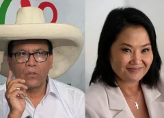 Keiko Fujimori aventaja a Roberto Sánchez a dos semanas de la segunda vuelta presidencial