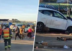 Conductor atropella y mata a seis personas en una feria en Viña del Mar, Chile