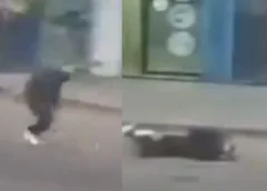 Policía en Argentina se enfrentó a tiros con motoladrones durante un intento de robo e hirió de muerte a joven de 17 años que participaba en el asalto